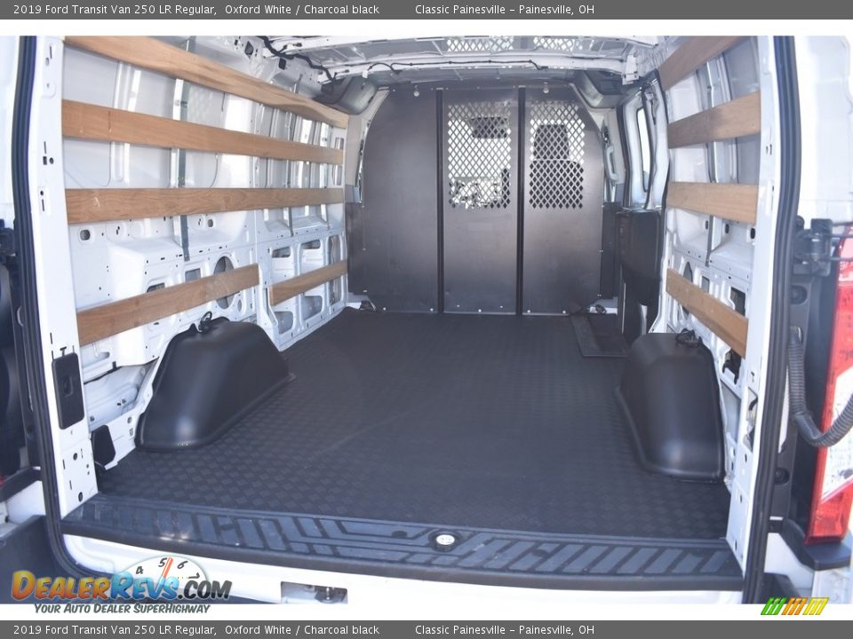 2019 Ford Transit Van 250 LR Regular Oxford White / Charcoal black Photo #7