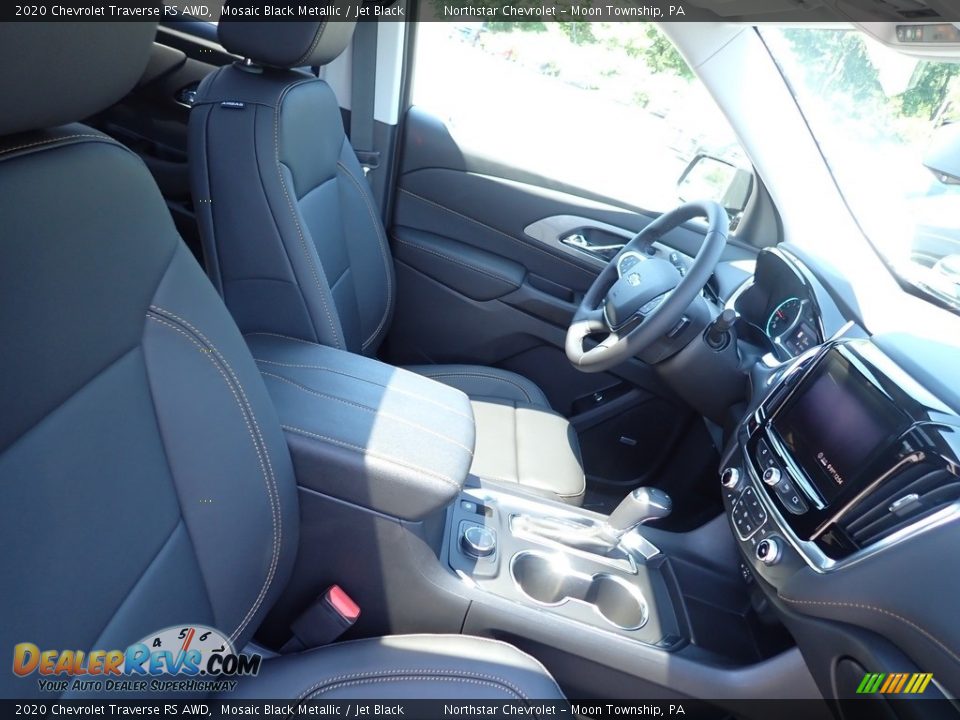 2020 Chevrolet Traverse RS AWD Mosaic Black Metallic / Jet Black Photo #10