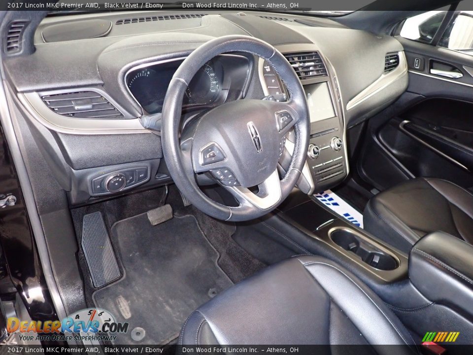 2017 Lincoln MKC Premier AWD Black Velvet / Ebony Photo #20