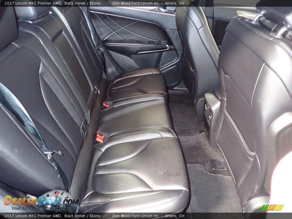2017 Lincoln MKC Premier AWD Black Velvet / Ebony Photo #24