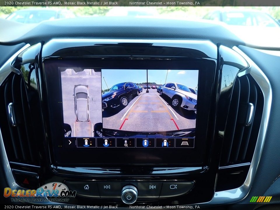 2020 Chevrolet Traverse RS AWD Mosaic Black Metallic / Jet Black Photo #19