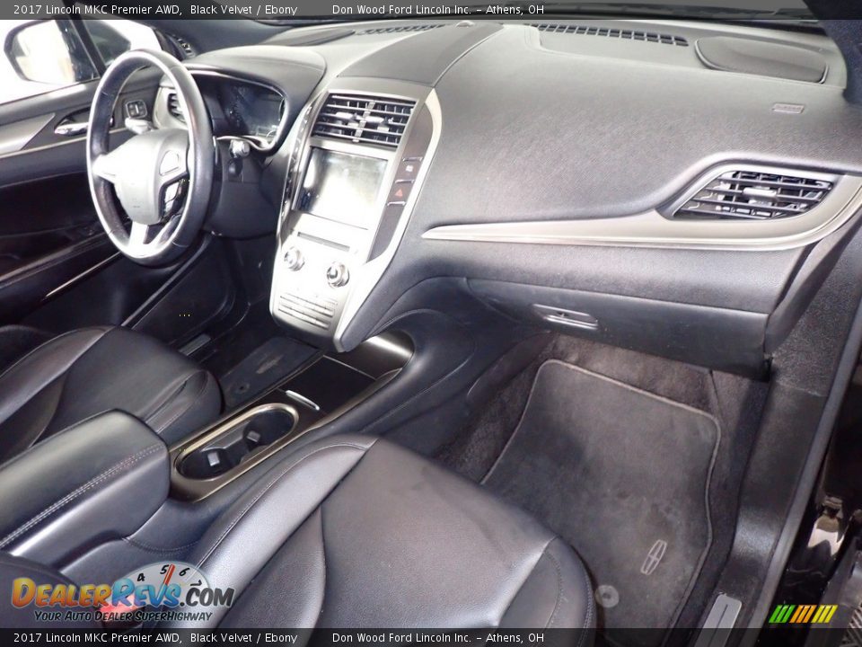 2017 Lincoln MKC Premier AWD Black Velvet / Ebony Photo #27