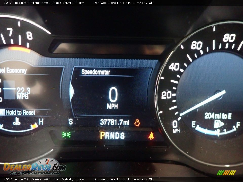 2017 Lincoln MKC Premier AWD Black Velvet / Ebony Photo #29