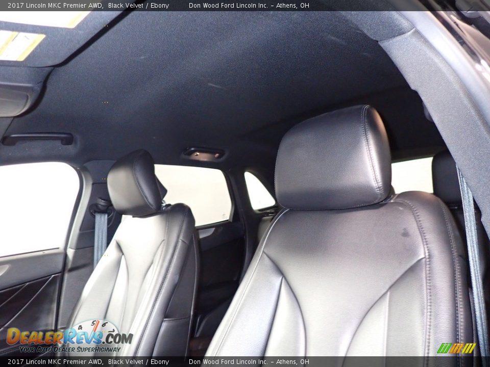 2017 Lincoln MKC Premier AWD Black Velvet / Ebony Photo #32