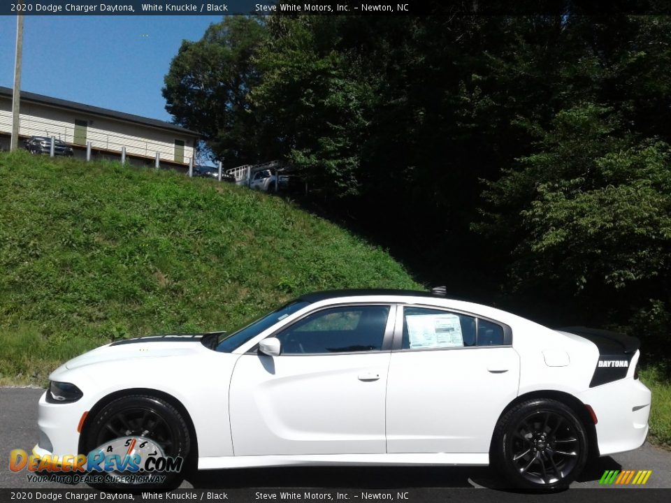 2020 Dodge Charger Daytona White Knuckle / Black Photo #1