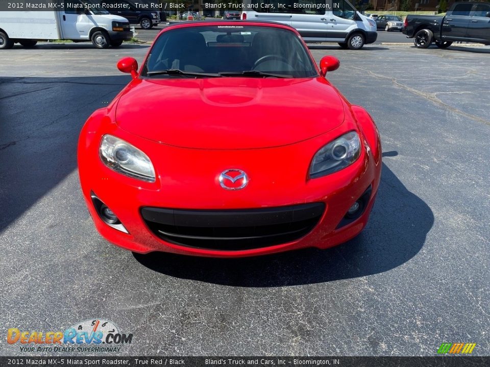 2012 Mazda MX-5 Miata Sport Roadster True Red / Black Photo #7