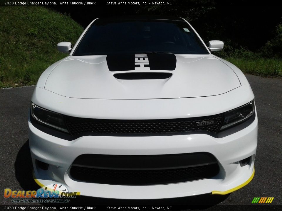 2020 Dodge Charger Daytona White Knuckle / Black Photo #3