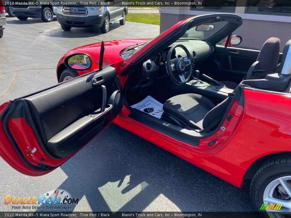 2012 Mazda MX-5 Miata Sport Roadster True Red / Black Photo #10