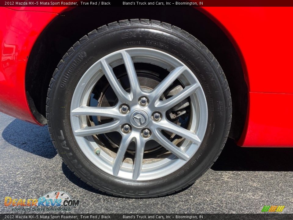 2012 Mazda MX-5 Miata Sport Roadster True Red / Black Photo #28