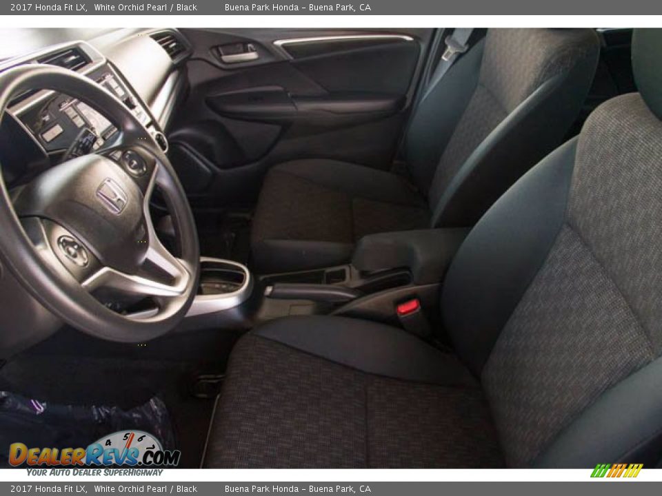 2017 Honda Fit LX White Orchid Pearl / Black Photo #3