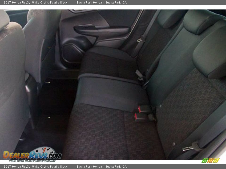 2017 Honda Fit LX White Orchid Pearl / Black Photo #4