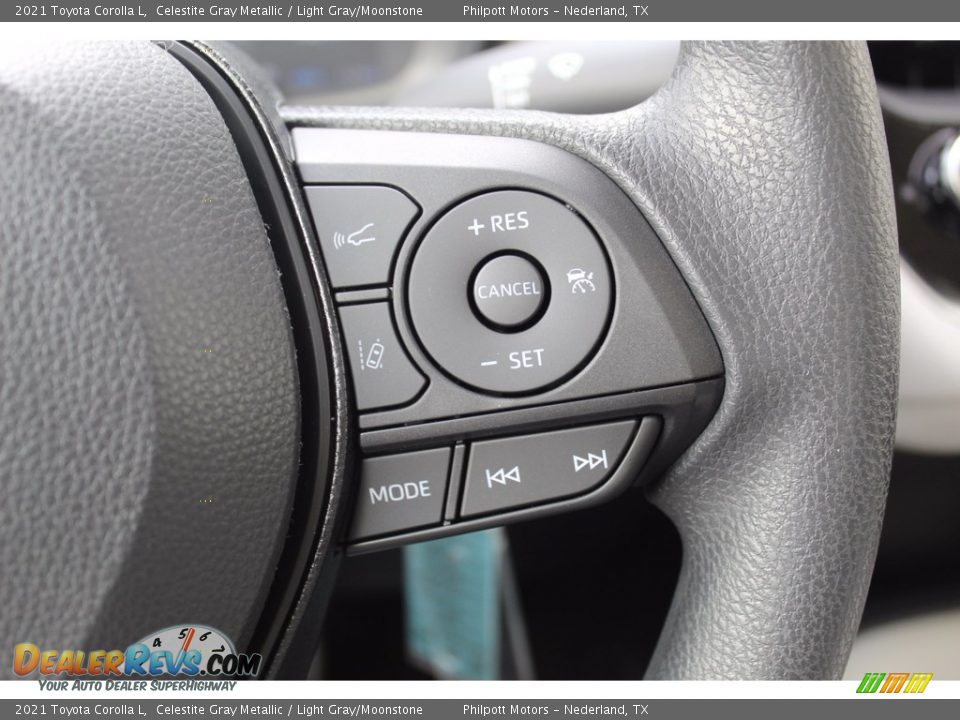 2021 Toyota Corolla L Steering Wheel Photo #12