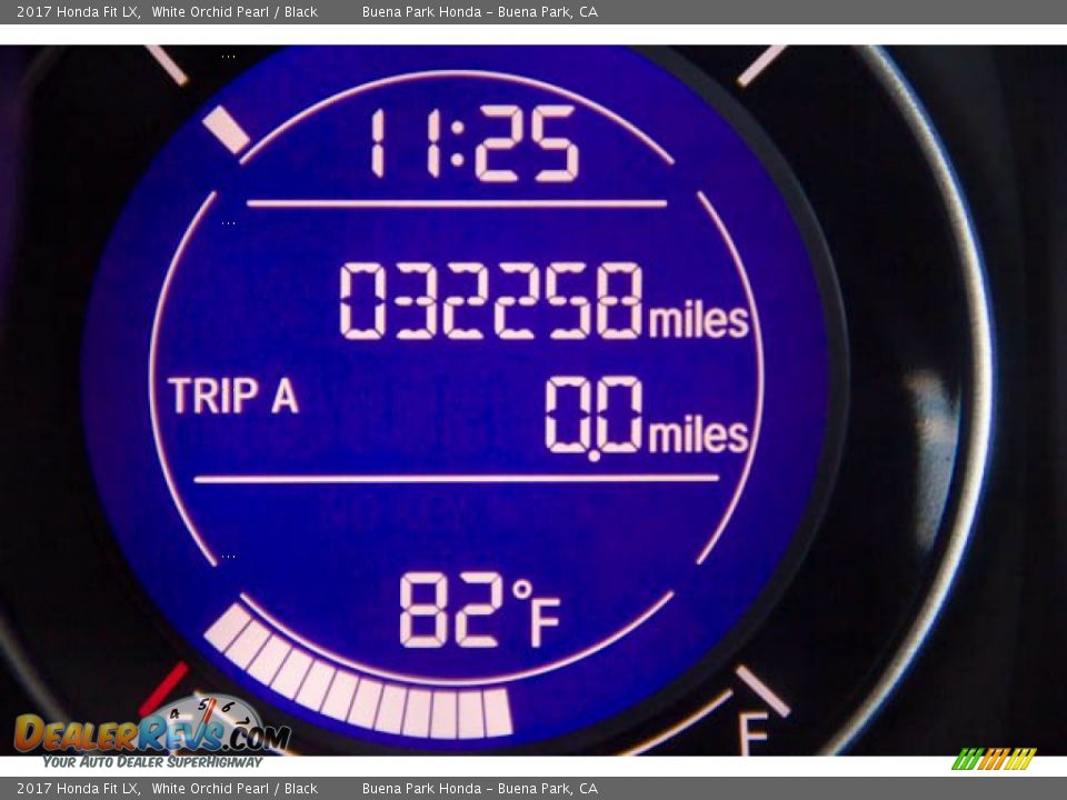 2017 Honda Fit LX White Orchid Pearl / Black Photo #6