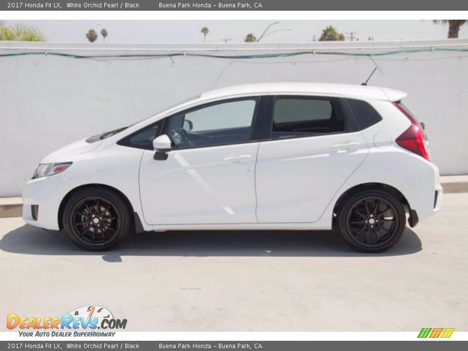 2017 Honda Fit LX White Orchid Pearl / Black Photo #10