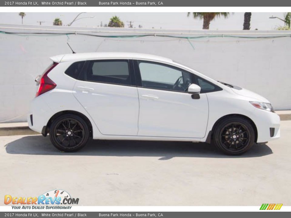 2017 Honda Fit LX White Orchid Pearl / Black Photo #12