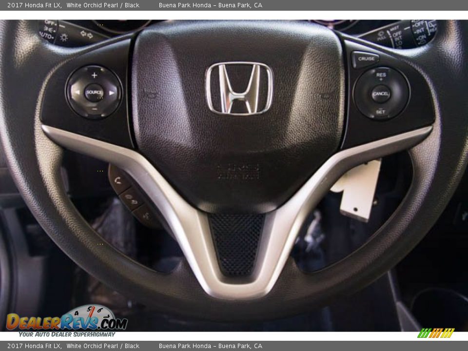 2017 Honda Fit LX White Orchid Pearl / Black Photo #13
