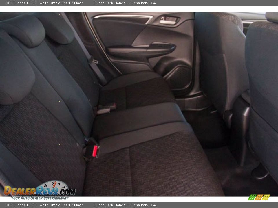 2017 Honda Fit LX White Orchid Pearl / Black Photo #18