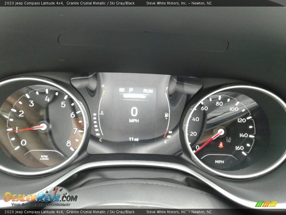 2020 Jeep Compass Latitude 4x4 Granite Crystal Metallic / Ski Gray/Black Photo #20