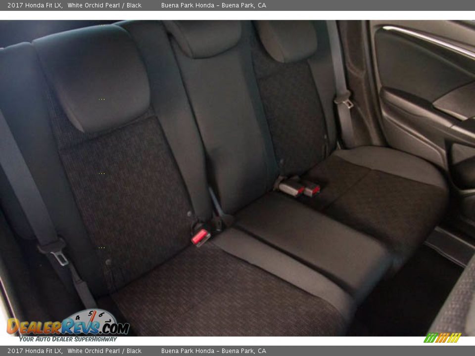 2017 Honda Fit LX White Orchid Pearl / Black Photo #19