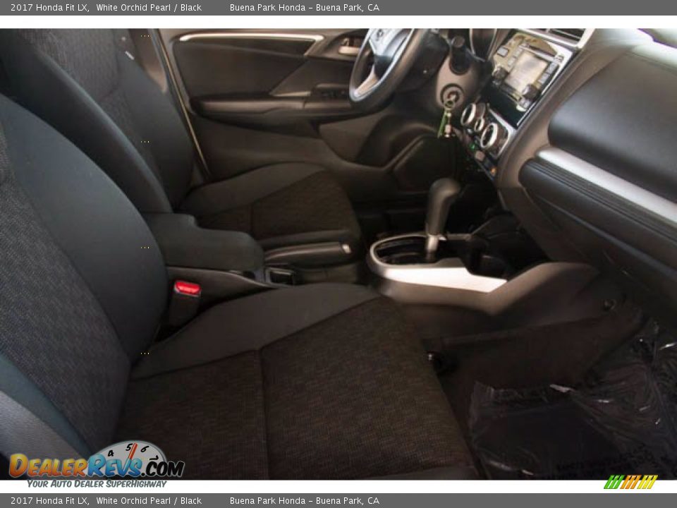 2017 Honda Fit LX White Orchid Pearl / Black Photo #20