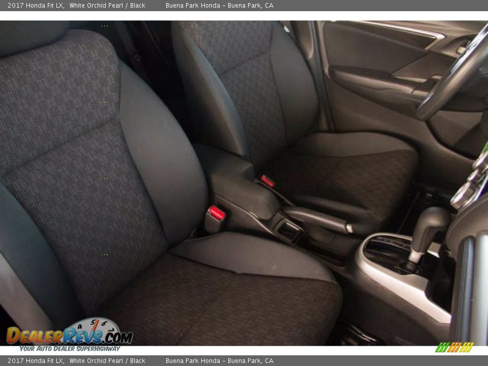 2017 Honda Fit LX White Orchid Pearl / Black Photo #21