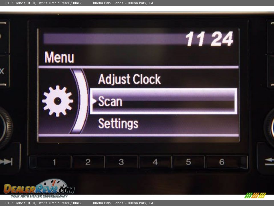 2017 Honda Fit LX White Orchid Pearl / Black Photo #22