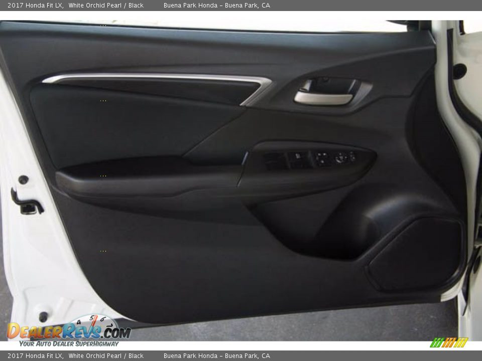 2017 Honda Fit LX White Orchid Pearl / Black Photo #25