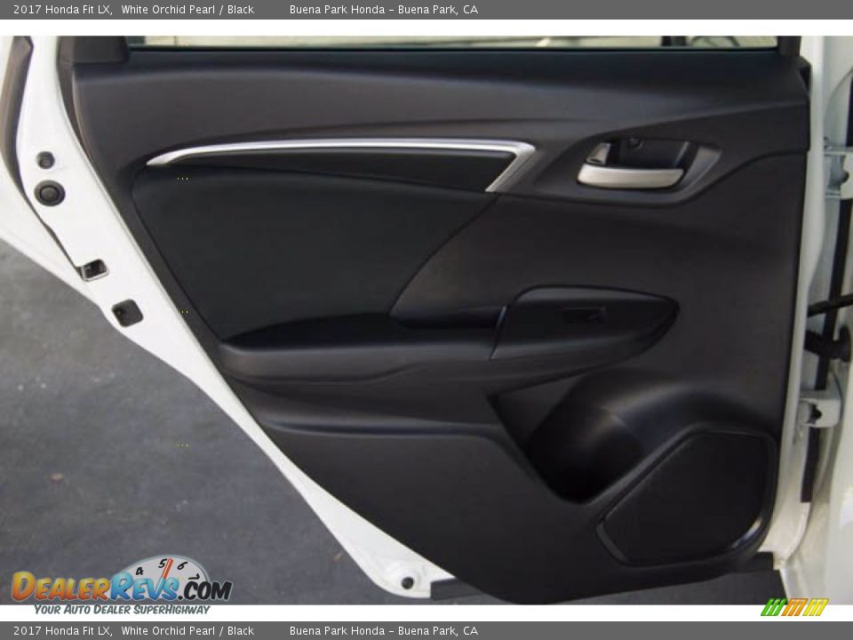 2017 Honda Fit LX White Orchid Pearl / Black Photo #27