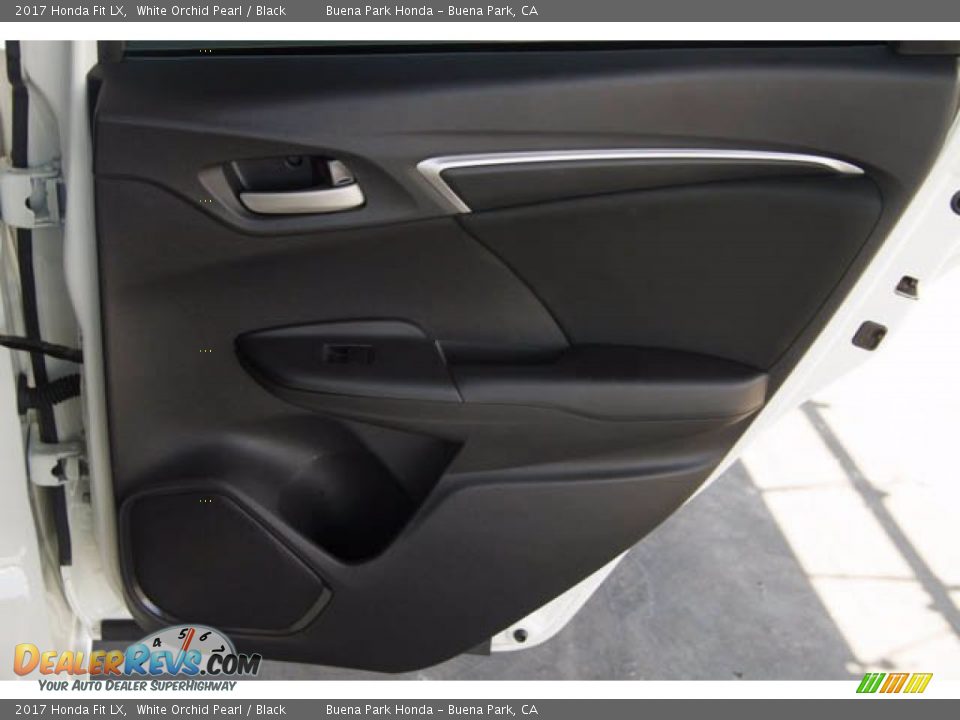 2017 Honda Fit LX White Orchid Pearl / Black Photo #28