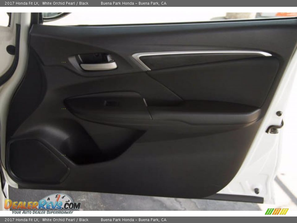 2017 Honda Fit LX White Orchid Pearl / Black Photo #29