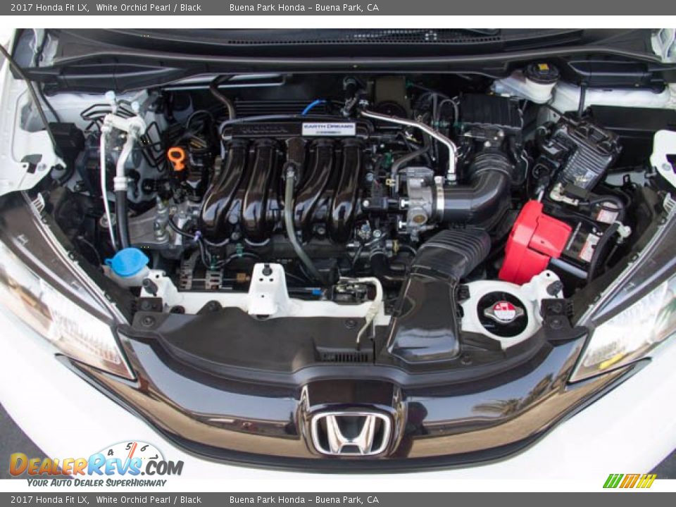 2017 Honda Fit LX White Orchid Pearl / Black Photo #30