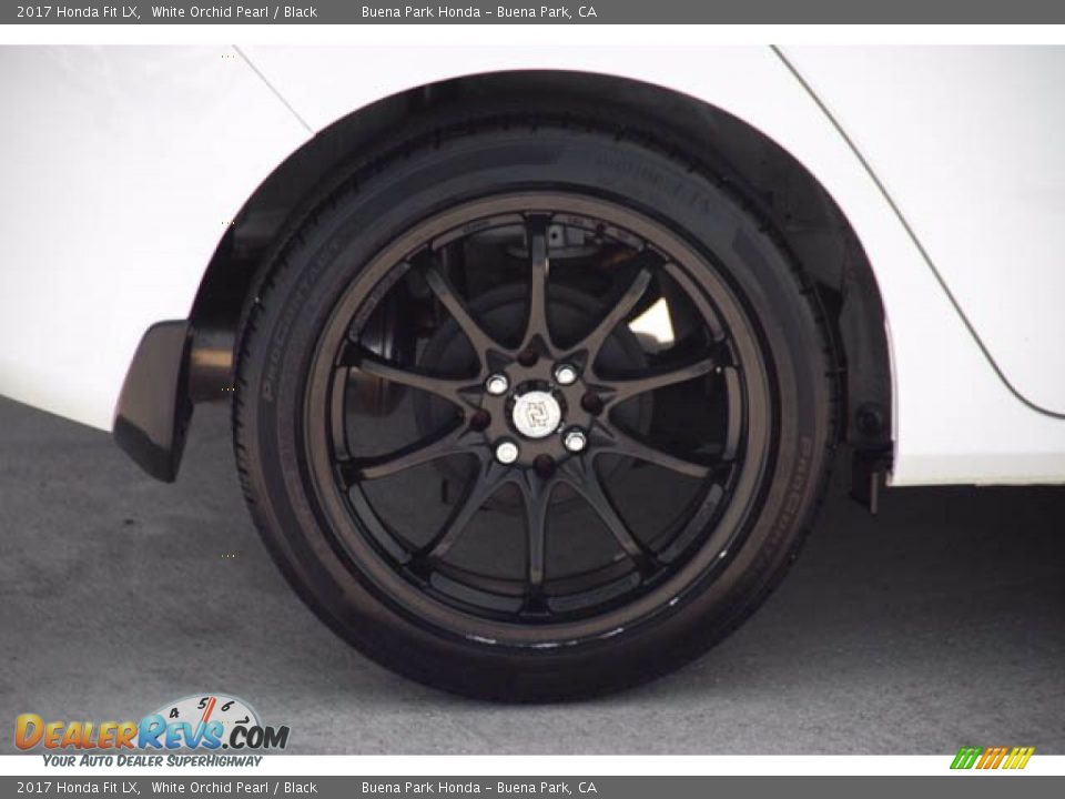 2017 Honda Fit LX White Orchid Pearl / Black Photo #31