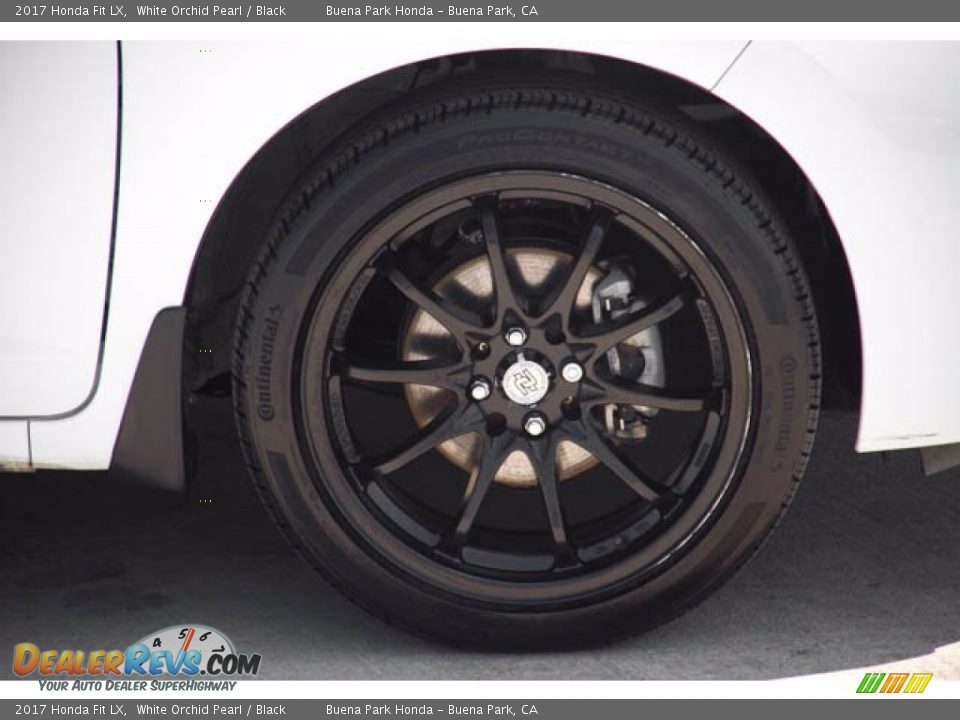 2017 Honda Fit LX White Orchid Pearl / Black Photo #32