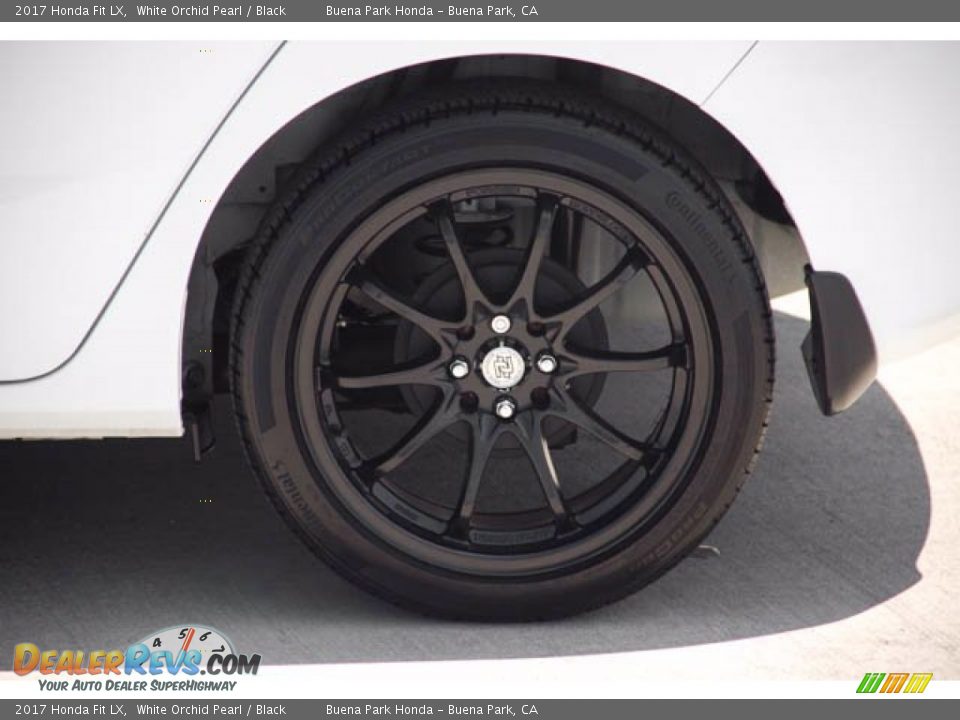 2017 Honda Fit LX White Orchid Pearl / Black Photo #33