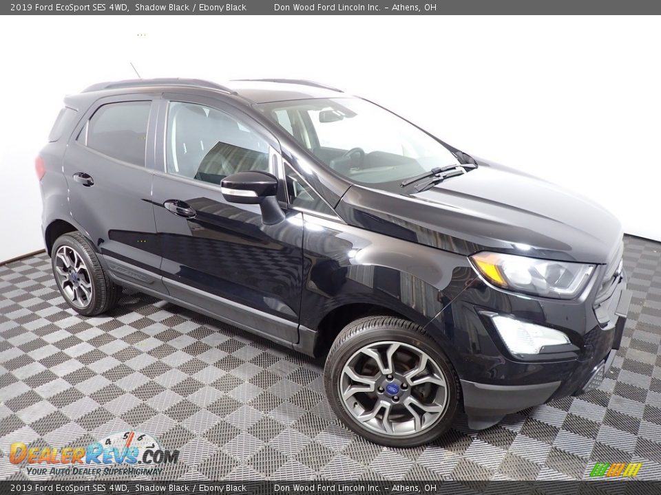 2019 Ford EcoSport SES 4WD Shadow Black / Ebony Black Photo #2