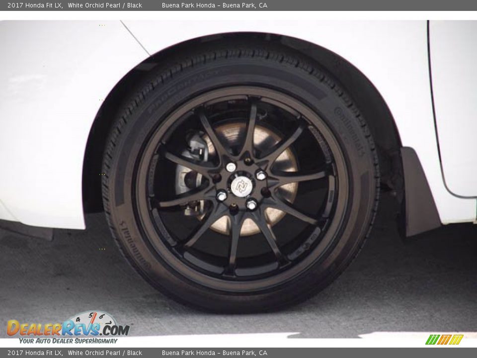 2017 Honda Fit LX White Orchid Pearl / Black Photo #34