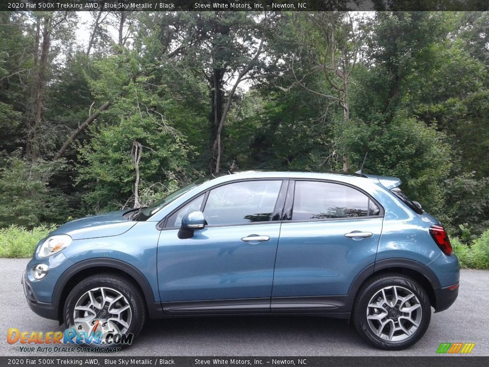 Blue Sky Metallic 2020 Fiat 500X Trekking AWD Photo #1