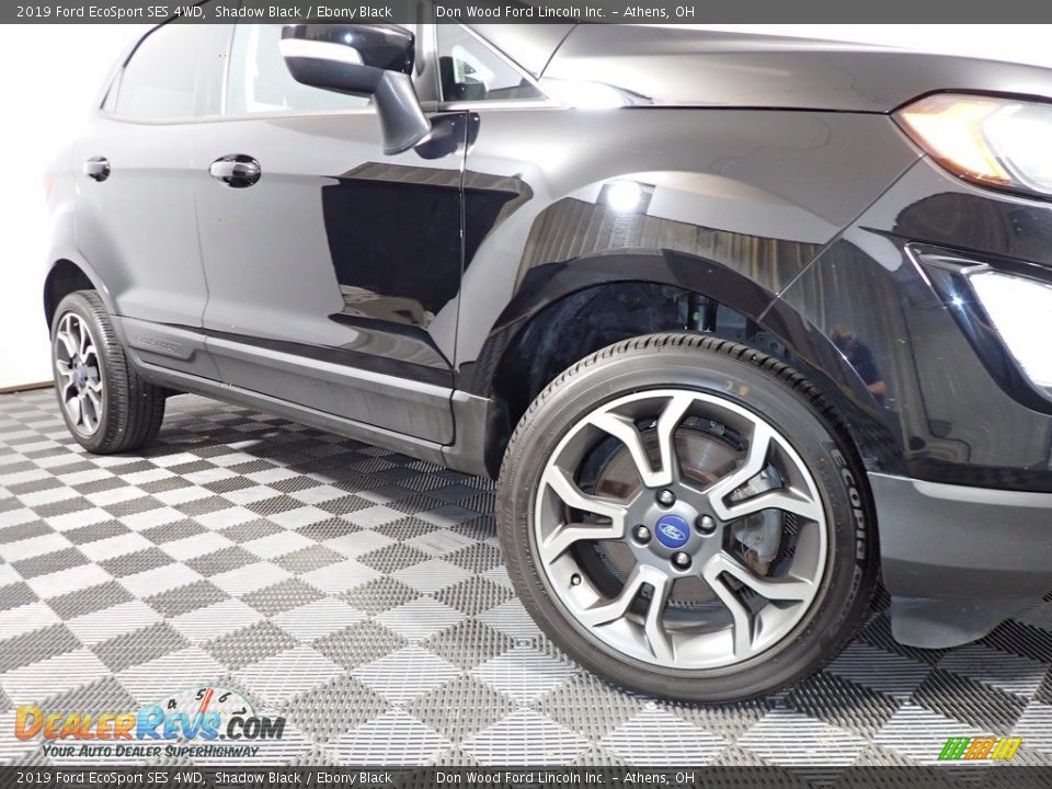 2019 Ford EcoSport SES 4WD Shadow Black / Ebony Black Photo #3