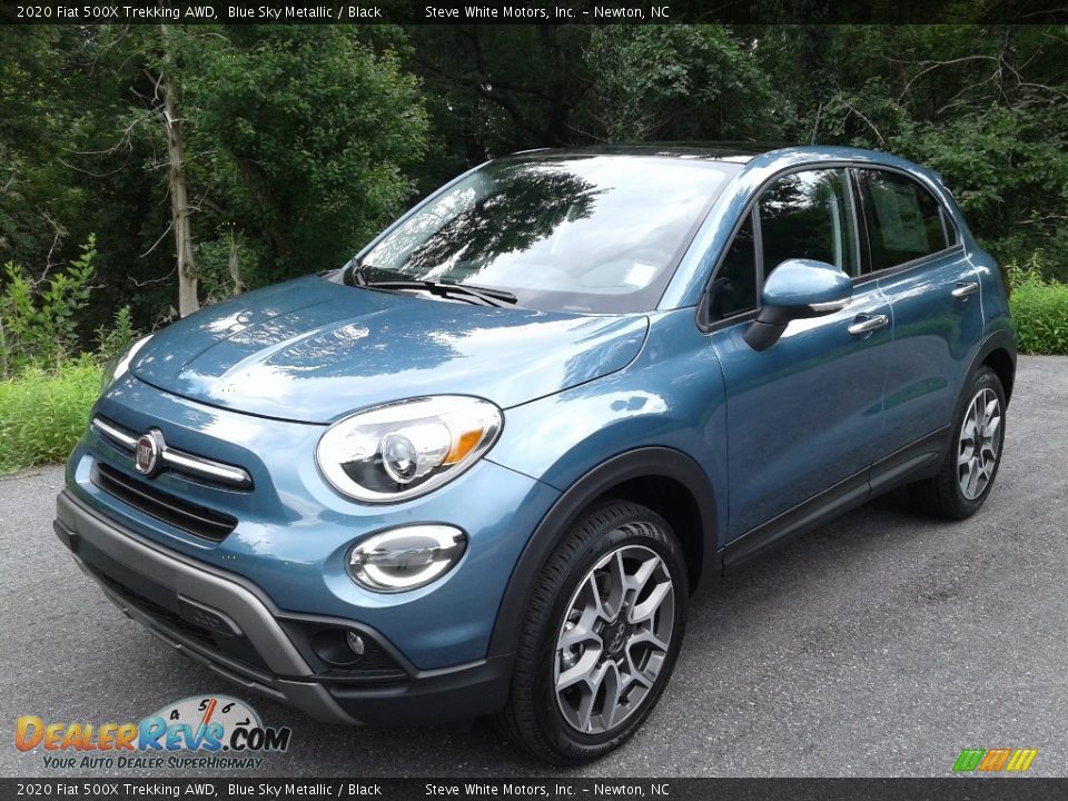 Blue Sky Metallic 2020 Fiat 500X Trekking AWD Photo #2