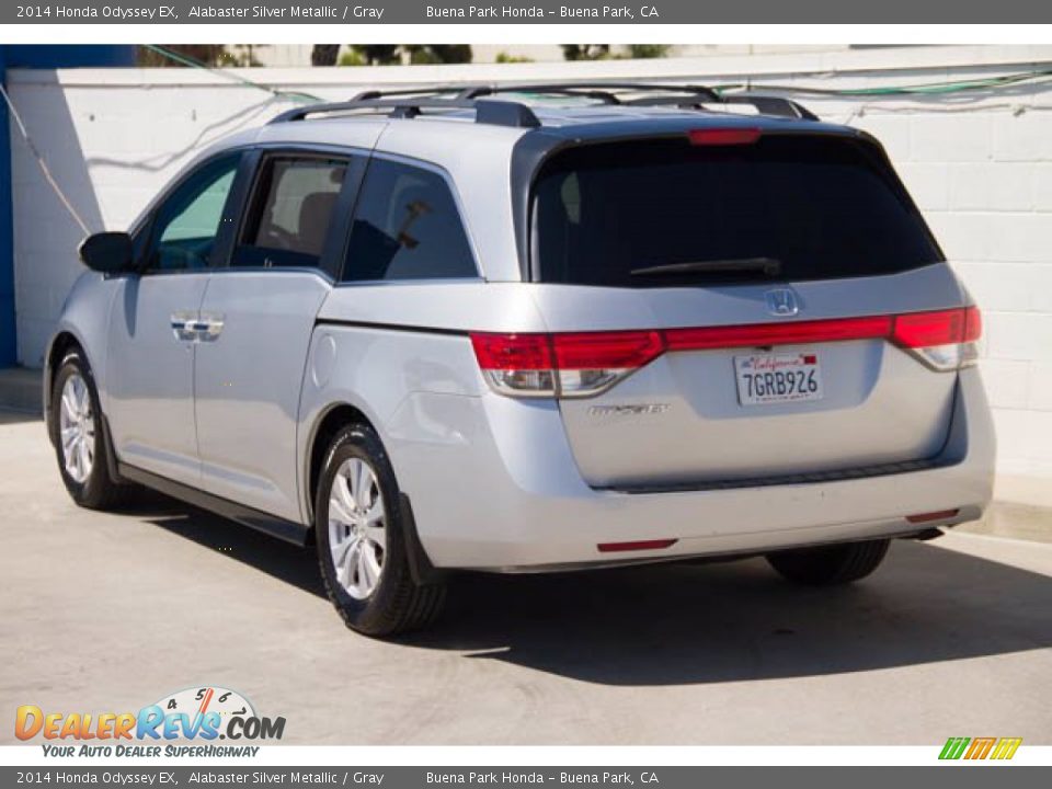 2014 Honda Odyssey EX Alabaster Silver Metallic / Gray Photo #2