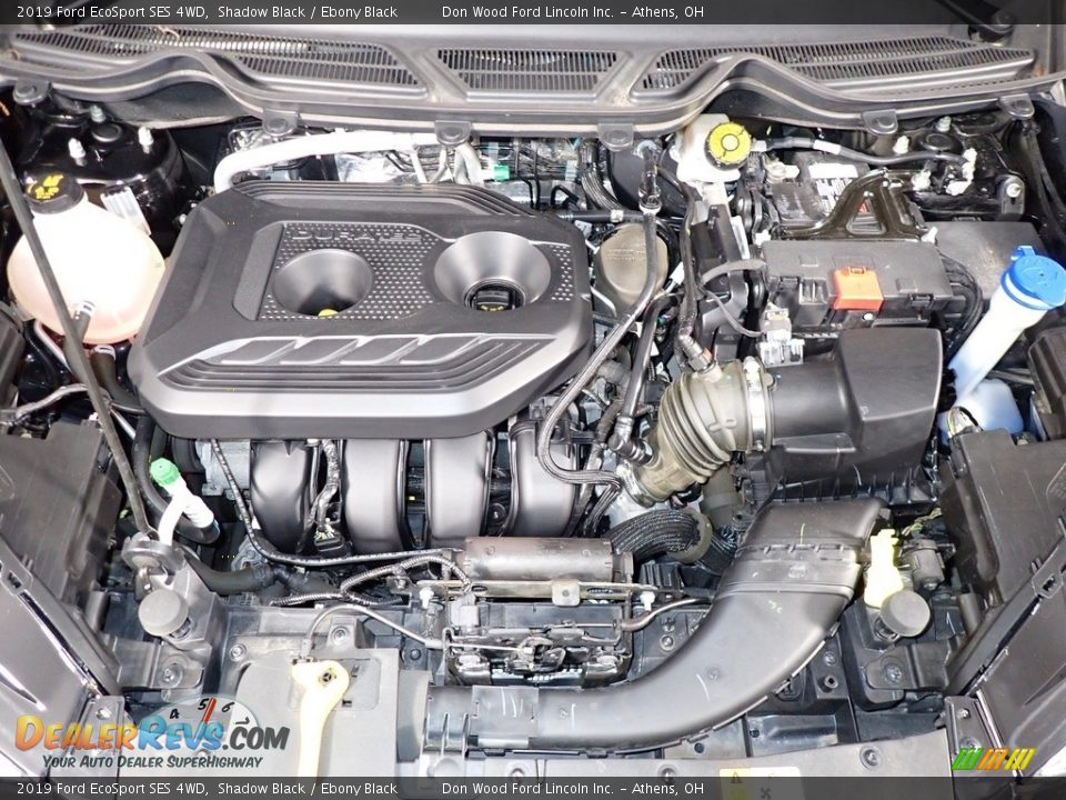 2019 Ford EcoSport SES 4WD Shadow Black / Ebony Black Photo #6