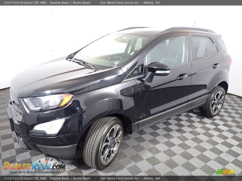 2019 Ford EcoSport SES 4WD Shadow Black / Ebony Black Photo #7