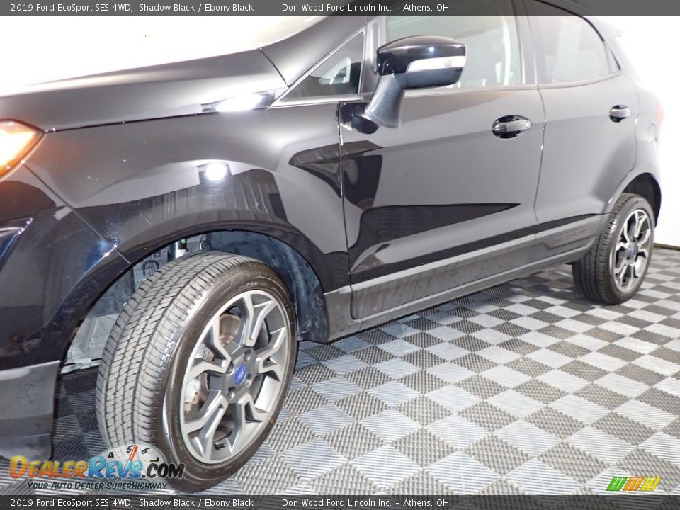 2019 Ford EcoSport SES 4WD Shadow Black / Ebony Black Photo #8