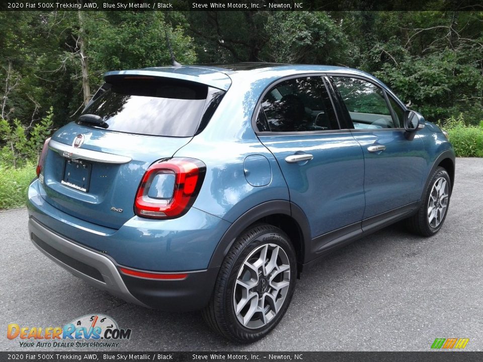 Blue Sky Metallic 2020 Fiat 500X Trekking AWD Photo #6
