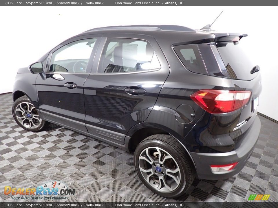 2019 Ford EcoSport SES 4WD Shadow Black / Ebony Black Photo #9