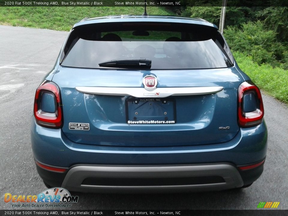 2020 Fiat 500X Trekking AWD Blue Sky Metallic / Black Photo #7