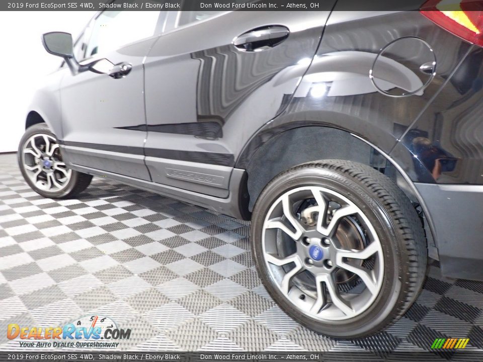 2019 Ford EcoSport SES 4WD Shadow Black / Ebony Black Photo #10