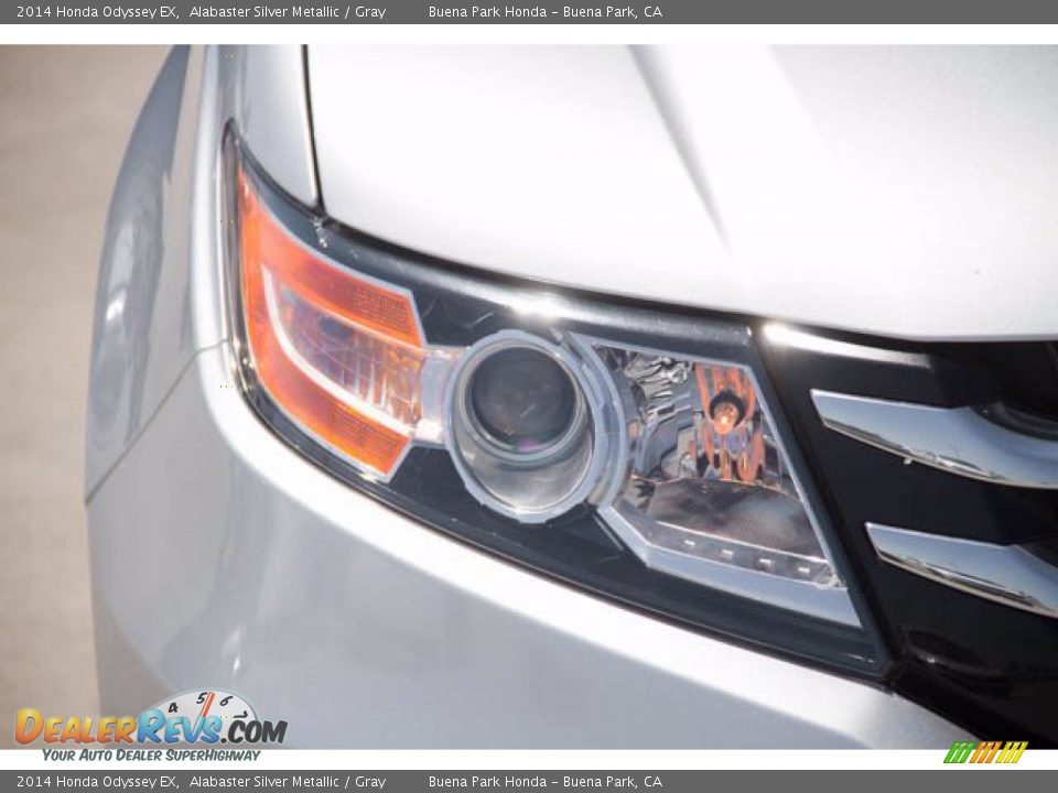 2014 Honda Odyssey EX Alabaster Silver Metallic / Gray Photo #8