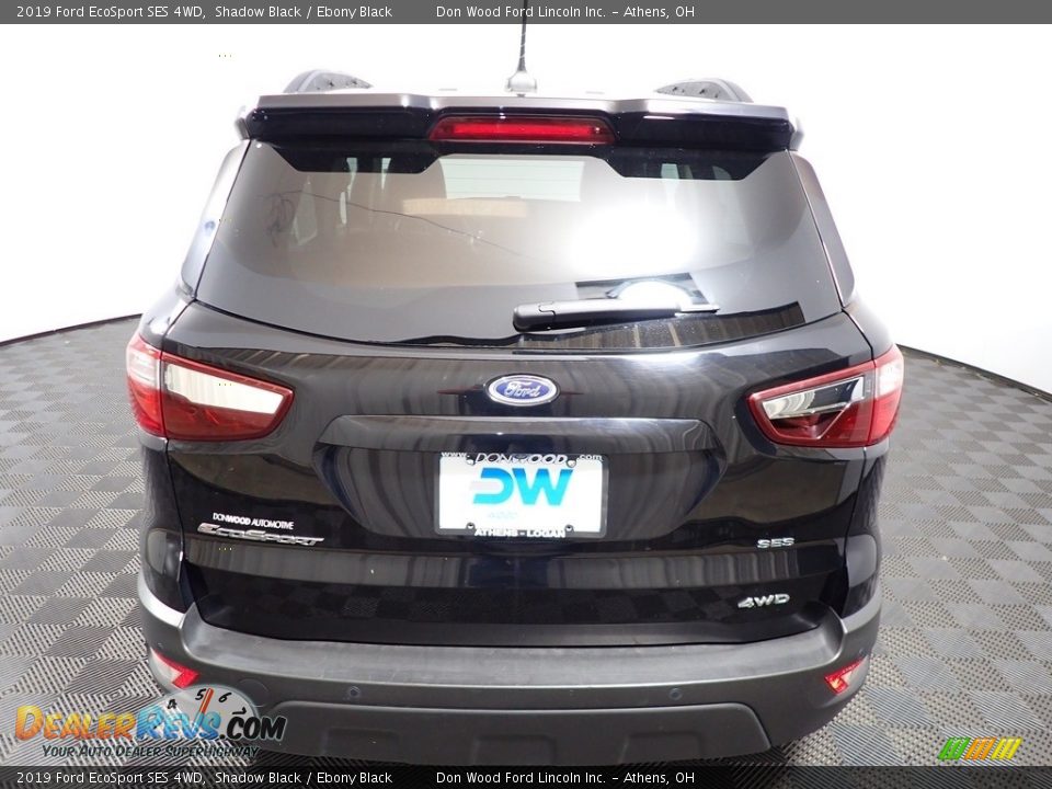 2019 Ford EcoSport SES 4WD Shadow Black / Ebony Black Photo #11