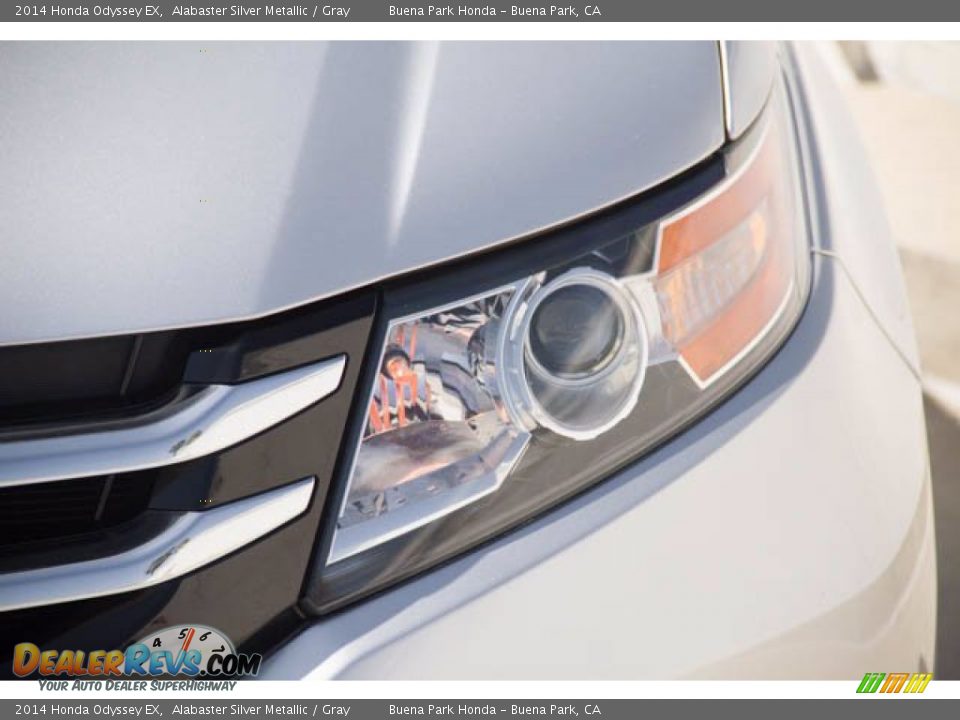 2014 Honda Odyssey EX Alabaster Silver Metallic / Gray Photo #9